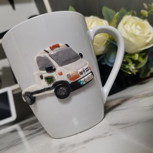 Cana personalizata cu figurina barbat sofer - casă & stil de viață - seturi de cadou - Artynos.ro