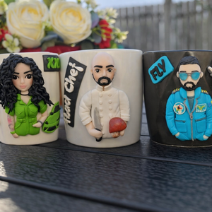 Cana personalizata cu figurina barbat sofer - casă & stil de viață - seturi de cadou - Artynos.ro