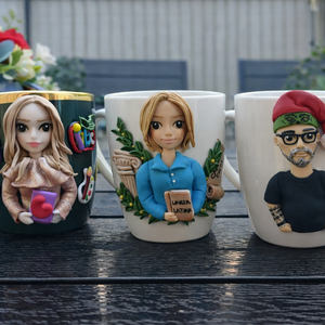 Cana personalizata cu figurina 3d pentru asistenta  - casă & stil de viață - seturi de cadou - Artynos.ro