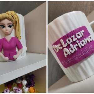 Cană Personalizată cu figurina� Medic Stomatolog 2 - casă & stil de viață - echipamente de bucătărie - accesorii de servire - căni - Artynos.ro