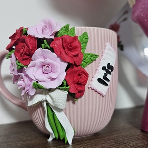 Cana personalizata cu trandafiri  - casă & stil de viață - echipamente de bucătărie - accesorii de servire - căni - Artynos.ro