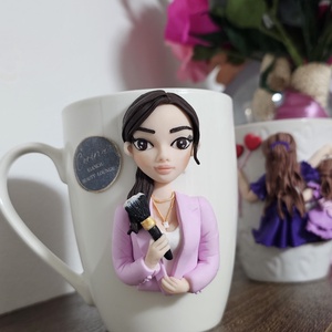 Cana personalizata cu figurina 3d beauty - casă & stil de viață - seturi de cadou - Artynos.ro
