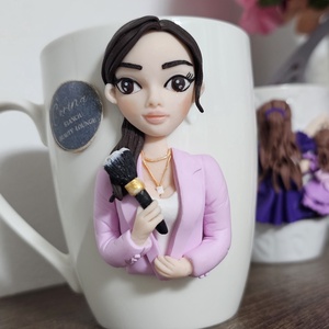 Cana personalizata cu figurina 3d beauty - casă & stil de viață - seturi de cadou - Artynos.ro