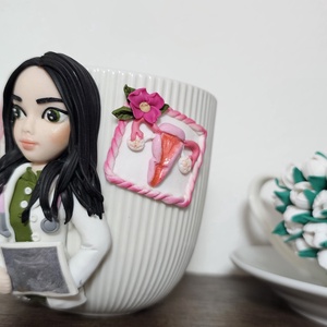 Cana personalizata medic ginecolog  - crăciun - cadouri de moș crăciun - cadouri de moș crăciun - Artynos.ro