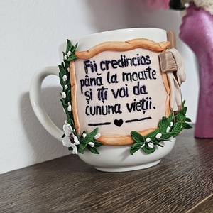 Cana personalizata cu mesaj - crăciun - cadouri de moș crăciun - cadouri de moș crăciun - Artynos.ro