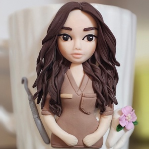 Cana Personalizata cu figurina 3d� Medic Stomatolog  - Artynos.ro