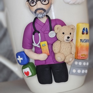 Cana personalizata medic ginecolog  - crăciun - cadouri de moș crăciun - cadouri de moș crăciun - Artynos.ro