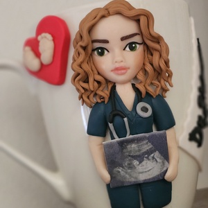Cana personalizata medic ginecolog  - crăciun - cadouri de moș crăciun - cadouri de moș crăciun - Artynos.ro