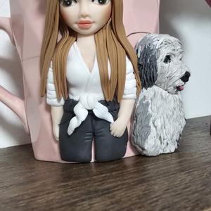 Cana personalizata pentru nasa cu figurina 3d + animalut - casă & stil de viață - seturi de cadou - Artynos.ro