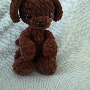 Puppy, Jucarii si echipamente pentru copii, Accesorii sport, Accesorii pentru alte jocuri si sporturi, Crosetat, Acest catelus crosetat manual este realizat din fir plusat, extrem de moale si placut la atingere, ..., ARTYNOS