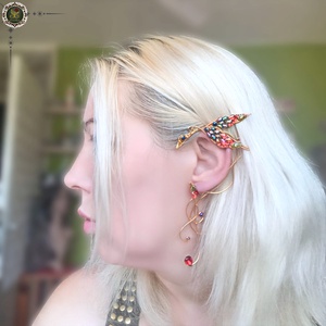 Cercel ear wrap Phoenix - bijuterii - cercei - cercei și ornamente pentru urechi - Artynos.ro
