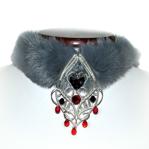 Colier Winter Elegance - bijuterii - coliere - coliere cu pandantive - Artynos.ro