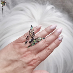 Inel Butterfly Kisses - bijuterii - inele - inele de statement - Artynos.ro