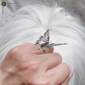 Inel Butterfly Kisses - bijuterii - inele - inele de statement - Artynos.ro