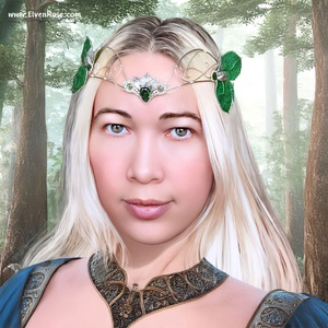 Coronita Woodland - îmbrăcăminte și modă - accesorii păr - accesorii de păr - Artynos.ro