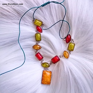 Bratara de brat Amber Glow. Unicat - bijuterii - brățări - brățară cu mărgele - Artynos.ro