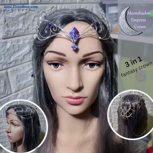 Moonshadow Empress, coroana 3 in 1, Imbracaminte si moda, Accesorii par, Accesorii de par, Confectionarea bijuteriilor, Coroana Moonshadow Empress - Un Artefact al Moonveil Chronicles

Scaldata in stralucirea blanda a l..., ARTYNOS