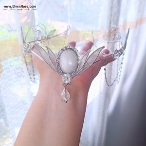 Coronita White Elegance - îmbrăcăminte și modă - accesorii păr - accesorii de păr - Artynos.ro