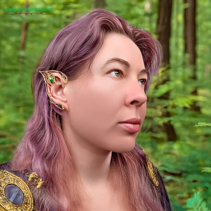 Cercei urechi de elf Spirit of Nature - bijuterii - cercei - cercei și ornamente pentru urechi - Artynos.ro