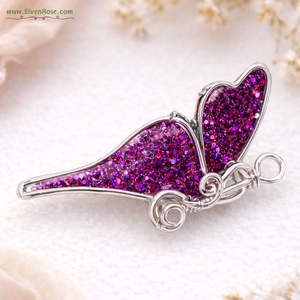 Broșă Mărțișor Fluture - bijuterii - mărțișor - Artynos.ro