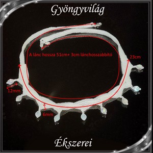 Colier-bijuterie: nunta, mireasa, colier casual SL-14E-ÜGY01-2 - accesorii nuntă - bijuterii mireasă - colier mireasă - Artynos.ro