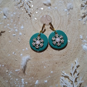 Winter magic - bijuterii - cercei - cercei lungi - Artynos.ro