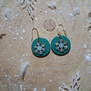 Winter magic - bijuterii - cercei - cercei lungi - Artynos.ro