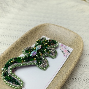 Broșă șopârlă  - bijuterii - mărțișor - Artynos.ro