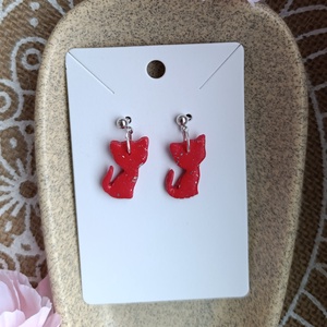 Cercei pisicuțe  - bijuterii - cercei - cercei cu figurine - Artynos.ro