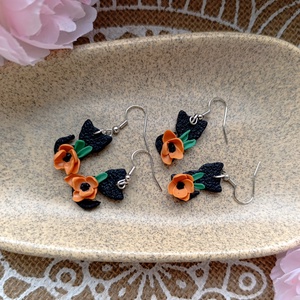 Cercei pisicuță  - bijuterii - cercei - cercei cu figurine - Artynos.ro