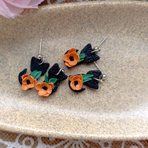 Cercei pisicuțe  - bijuterii - cercei - cercei cu figurine - Artynos.ro