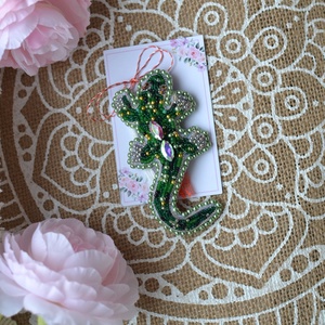 Mărțișor șopârlă  - bijuterii - mărțișor - Artynos.ro