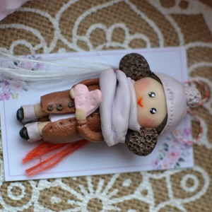 Mărțișor fetiță  - bijuterii - mărțișor - Artynos.ro