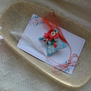 Martisor fluture  - Artynos.ro