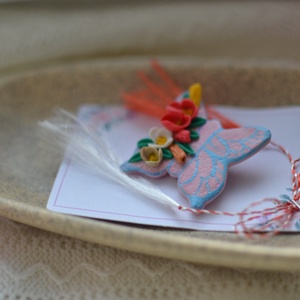 Martisor fluture  - Artynos.ro