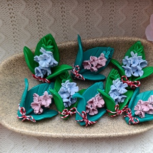 Mărțișor zambilă  - bijuterii - mărțișor - Artynos.ro