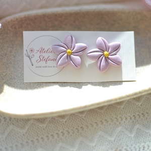 Cercei floare  - bijuterii - cercei - cercei cu figurine - Artynos.ro