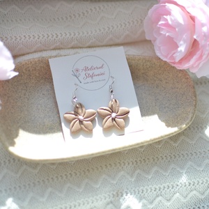 Cercei floare  - bijuterii - cercei - cercei lungi - Artynos.ro