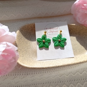 Cercei floare  - bijuterii - cercei - cercei lungi - Artynos.ro