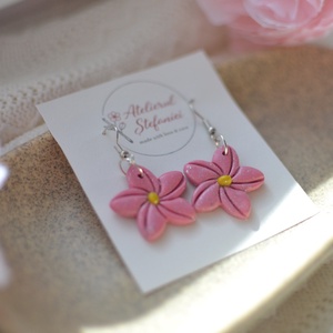 Cercei floare  - bijuterii - cercei - cercei lungi - Artynos.ro