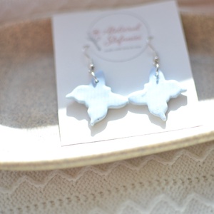 Cercei fluture  - bijuterii - cercei - cercei lungi - Artynos.ro