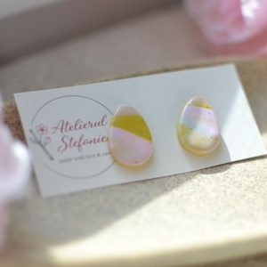 � Cerceluși handmade � colecție primăvară/Paște � - bijuterii - cercei - cercei cu figurine - Artynos.ro