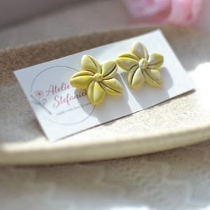 Cercei floare  - bijuterii - cercei - cercei cu figurine - Artynos.ro