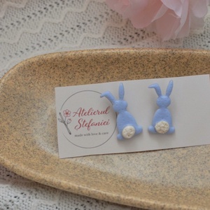 Cerceluși handmade � colecție primăvară/Paște � - bijuterii - cercei - cercei cu figurine - Artynos.ro