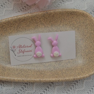 Cerceluși handmade � colecție primăvară/Paște � - bijuterii - cercei - cercei cu figurine - Artynos.ro