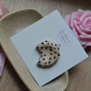Breloc și Worry Stone Biscuit Adorabil � Aliatul tău cu aromă de optimism - genți și portofele - accesorii genți - breloc - Artynos.ro