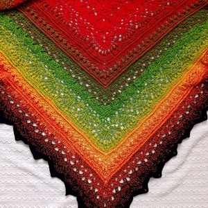 Sal handmade in culori vibrante 100% bumbac - Artynos.ro