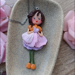  Amelia � Pandantiv handmade din lut polimeric - Artynos.ro