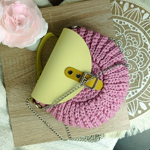 Geanta Sweet Sunburst- crosetata manual - genți și portofele - genți de mână și umăr - geantă crossbody - Artynos.ro