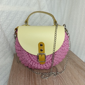 Geanta Sweet Sunburst- crosetata manual - genți și portofele - genți de mână și umăr - geantă crossbody - Artynos.ro
